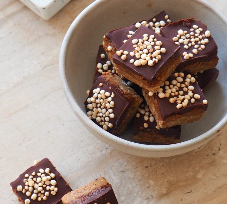 Gezondere Magnum Caramel Almond bites