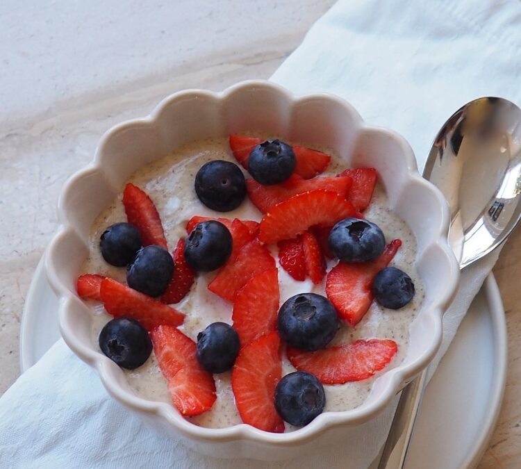 Havermout pudding